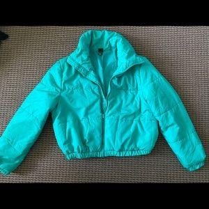 Green Puffy Jacket
